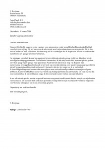 Sollicitatiebrief voorbeeld voor automonteur