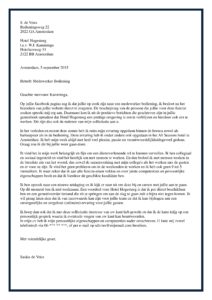 voorbeeld sollicitatiebrief horeca, medewerker bediening, sollicitatiebrief horecamedewerker