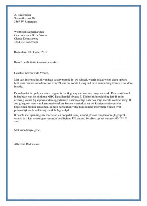 Sollicitatiebrief Docent Frans Beste Sollicitatiebrief Voor De Docent Frans