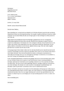 Sollicitatiebrief Docent Natuurkunde, beste sollicitatiebrieven voor in het onderwijs