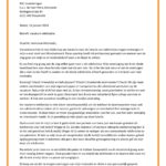 Sollicitatiebrief Telefoniste