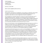 Sollicitatiebrief Begeleider Gehandicaptenzorg
